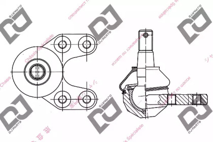 Шарнир DJ PARTS DB1054